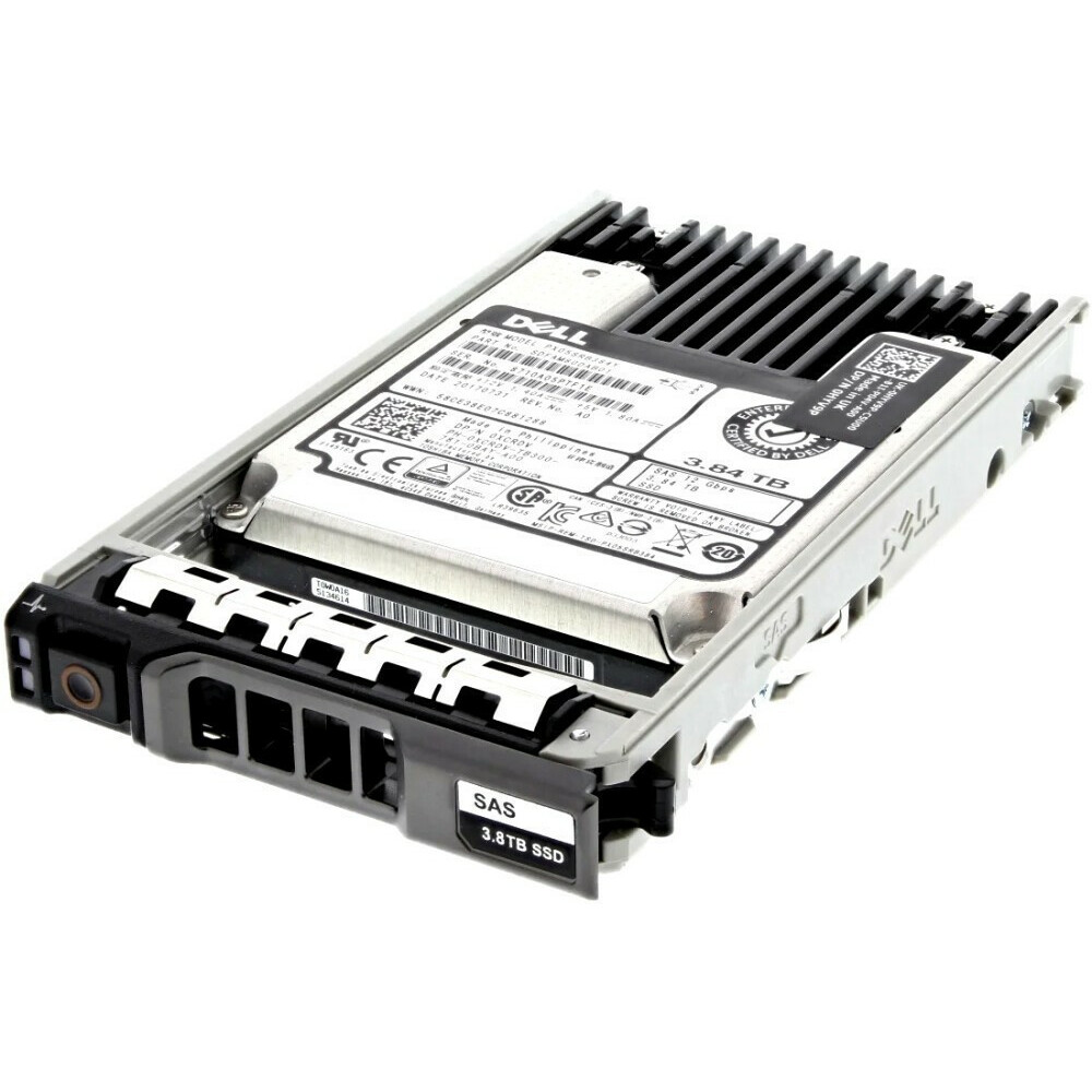 Накопитель SSD 3.84Tb SAS Dell (400-AXPE)