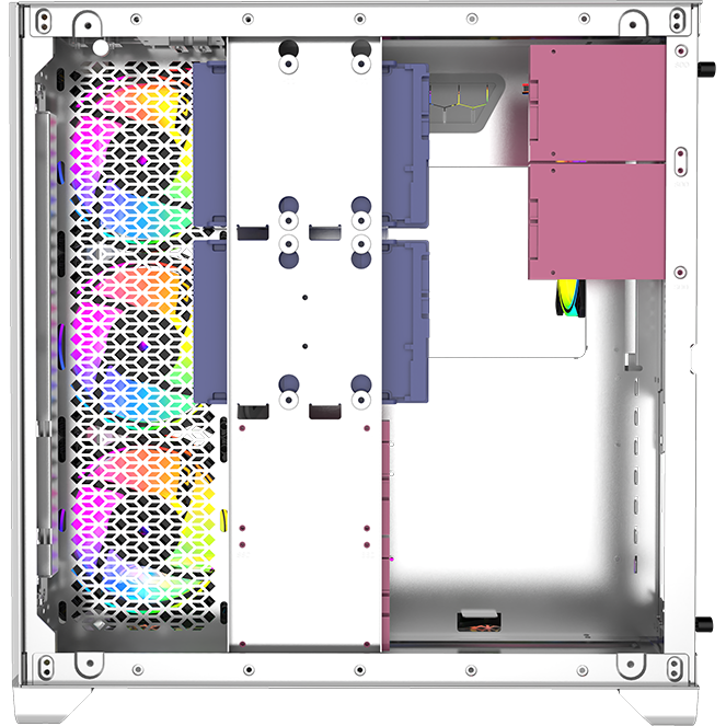 Корпус Powercase Vision White - PC_CVWA_L4 - фото 9