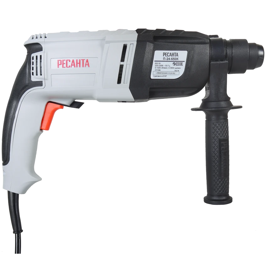 Перфоратор Ресанта П-24-650К - 75/3/4 - фото 2