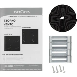 Индукционная варочная панель KRONA VENTO 60 BL (КА-00001048)