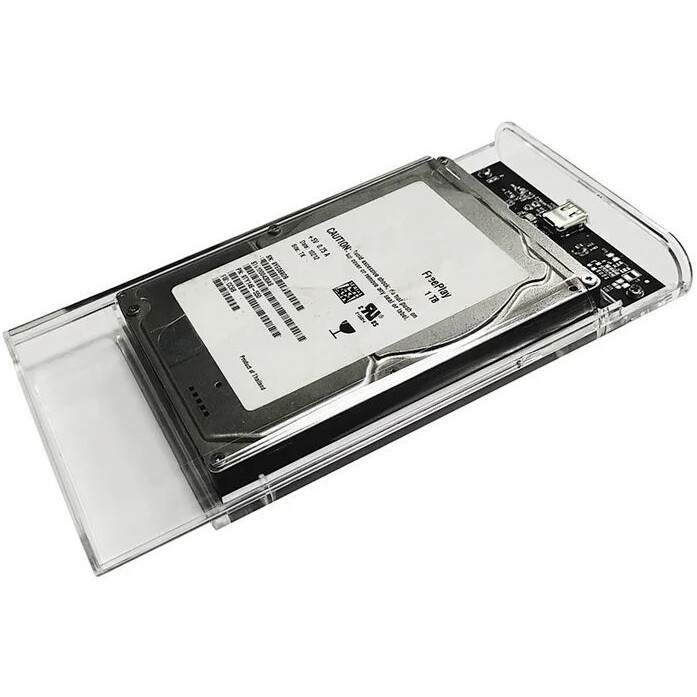 Внешний корпус для HDD AgeStar 3UB2P6C Transparent - фото 3