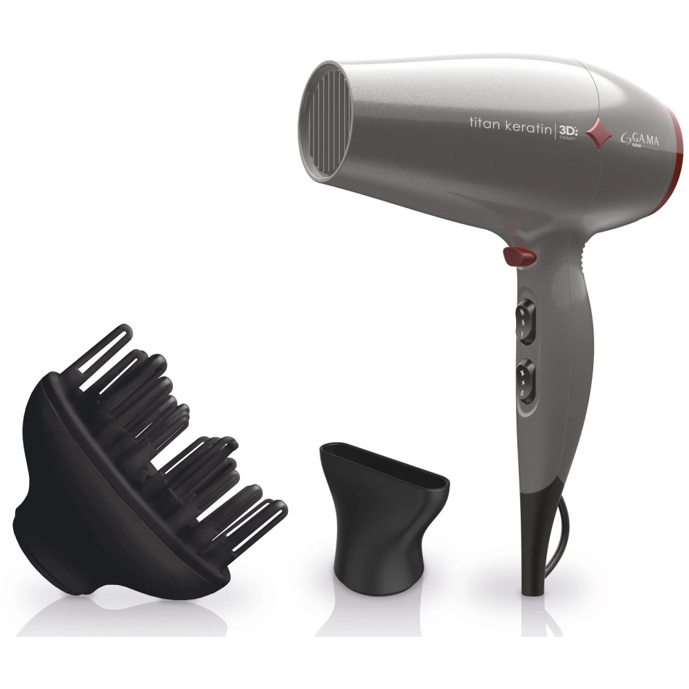 Фен GA.MA Diamond 3D Titan Keratin - GH0303