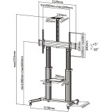 Стойка FIX TTL04-610TW