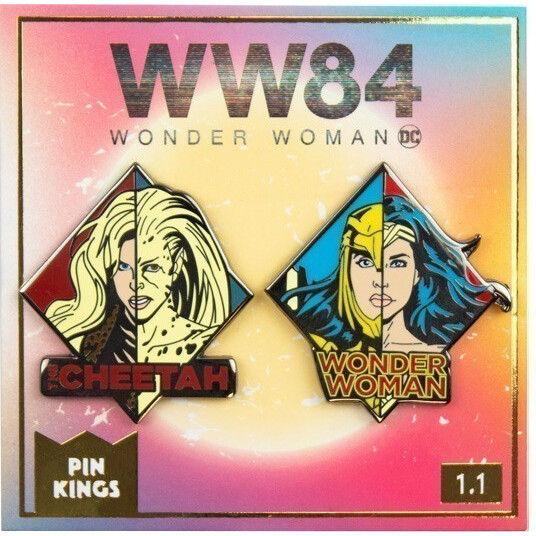 Значок Numskull Pin Kings DC Чудо-женщина 84 1.1 - набор из 2 шт - NS2463 - фото 4