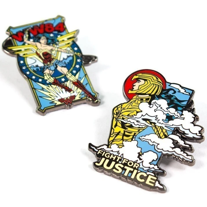 Значок Numskull Pin Kings DC Чудо-женщина 84 1.2 - набор из 2 шт - NS2464 - фото 2