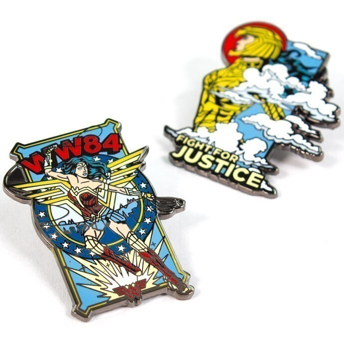 Значок Numskull Pin Kings DC Чудо-женщина 84 1.2 - набор из 2 шт - NS2464 - фото 3