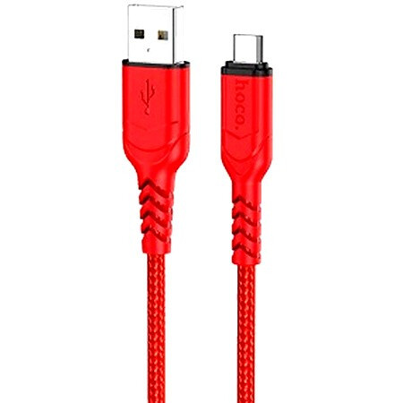 Кабель USB A (M) - microUSB B (M), 1м, HOCO X59 Red (HC-44906)