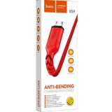 Кабель USB A (M) - microUSB B (M), 1м, HOCO X59 Red (HC-44906)