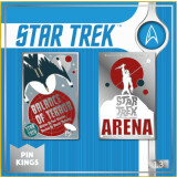 Значок Numskull Pin Kings Star Trek 1.3 - набор из 2 шт (NS2576)