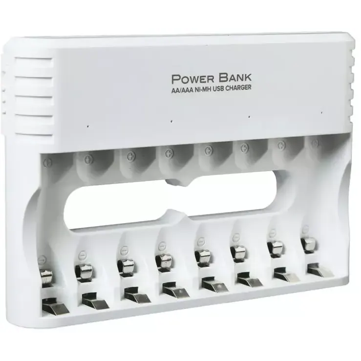 Зарядное устройство для аккумуляторов GP CPBXL + 8x AA 2700mAh - 270AAHC/CPBXL-2CR8 - фото 2