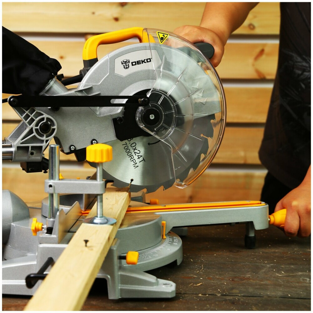 Электропила DEKO DKMS2200-255 Laser - 063-4218 - фото 5