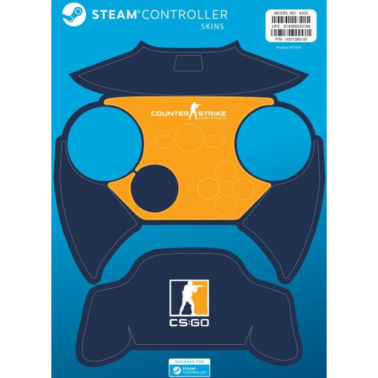 Комплект накладок Valve CSGO Blue/Orange - V001080-00 - фото 4