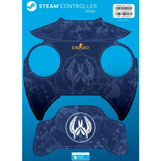 Комплект накладок Valve CSGO Blue Camo - V001079-00 - фото 4
