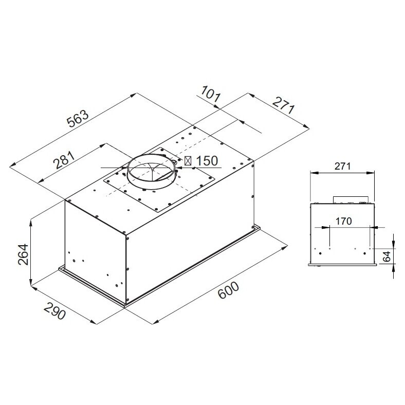Вытяжка Kuppersberg IBOX 60 B - фото 4