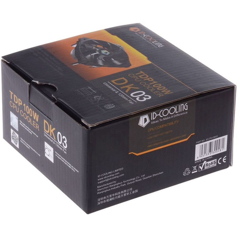 Кулер ID-COOLING DK-03 1700 - DK-03/300481 - фото 7