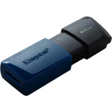 USB Flash накопитель 64Gb Kingston DataTraveler Exodia M Black/Blue (DTXM/64GB)