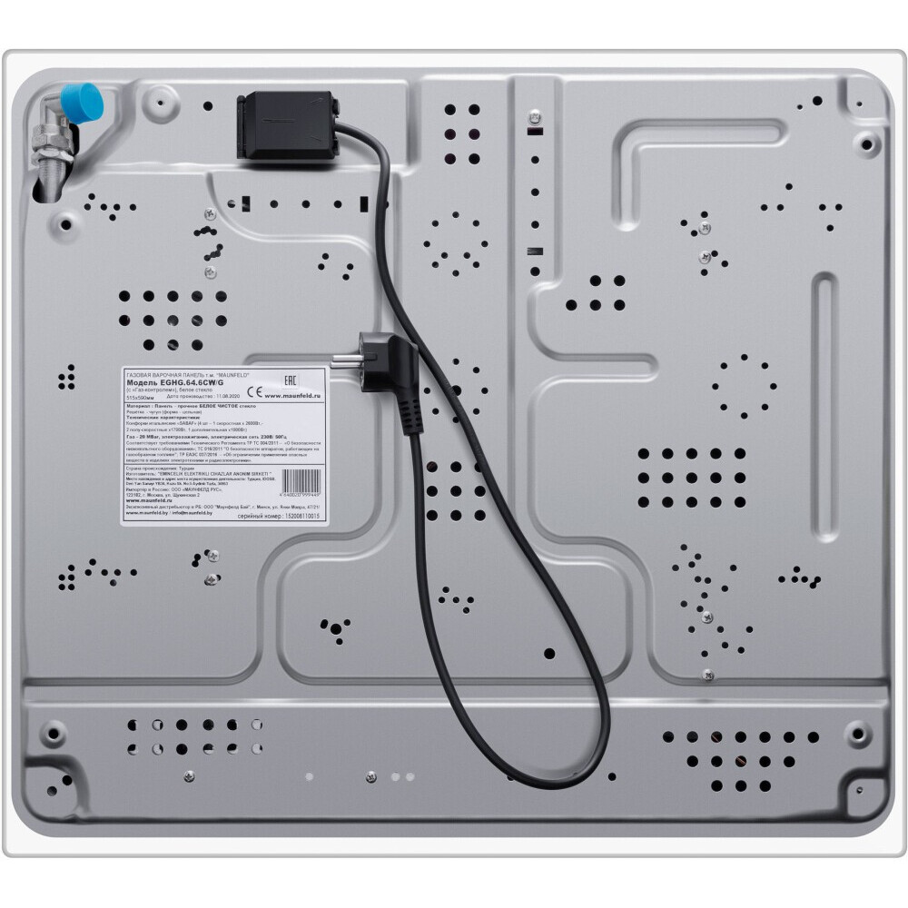 Газовая варочная панель MAUNFELD EGHG.64.6CW/G - КА-00012867 - фото 8