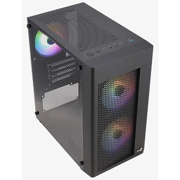 Корпус AeroCool Hexform-G-BK-V2 Black - EN71799 - фото 12