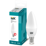 Светодиодная лампочка IEK LLE-C35-9-230-40-E14 (9 Вт, E14)