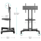Мобильная стойка Onkron TS1350 Black