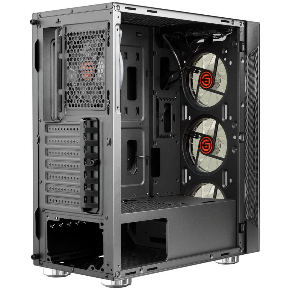 Корпус Ginzzu CL280 Black - фото 6