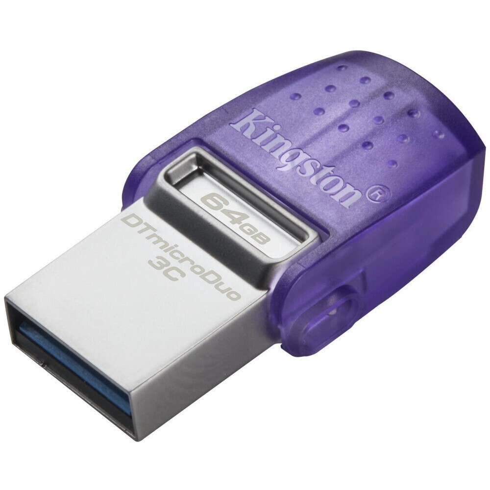 USB Flash накопитель 64GB Kingston DataTraveler microDuo 3C G3 (DTDUO3CG3/64GB)