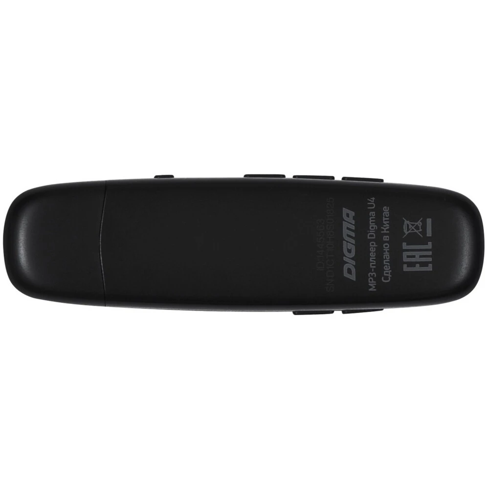 Портативный плеер Digma U4 8Gb Black - фото 2