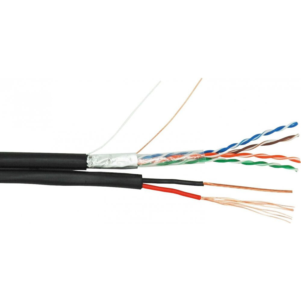 Бухта NETLAN EC-UF004-5E-PC050-PE-BK, 305м