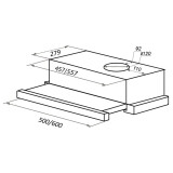 Вытяжка MAUNFELD VS Light 60 Inox (УТ000008535)