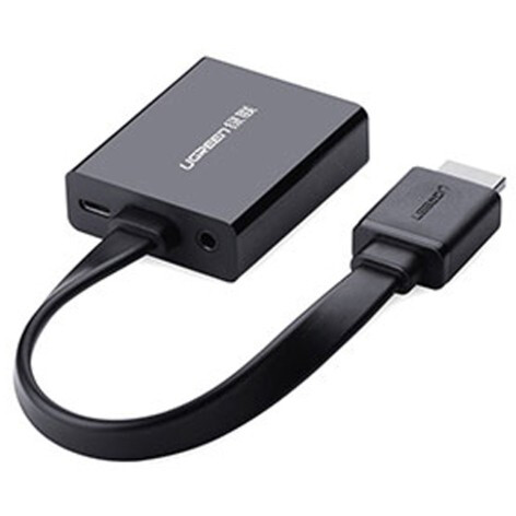 Переходник HDMI (M) - VGA (F), 0.25м, UGREEN MM103 - 40248 - фото 2