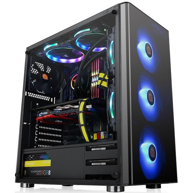 Корпус Thermaltake V200 TG RGB Black (CA-1K8-00M1WN-01)