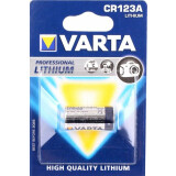 Батарейка Varta Professional Lithium / Ultra Lithium (CR123A, 1 шт) (06205301401/008496537280)