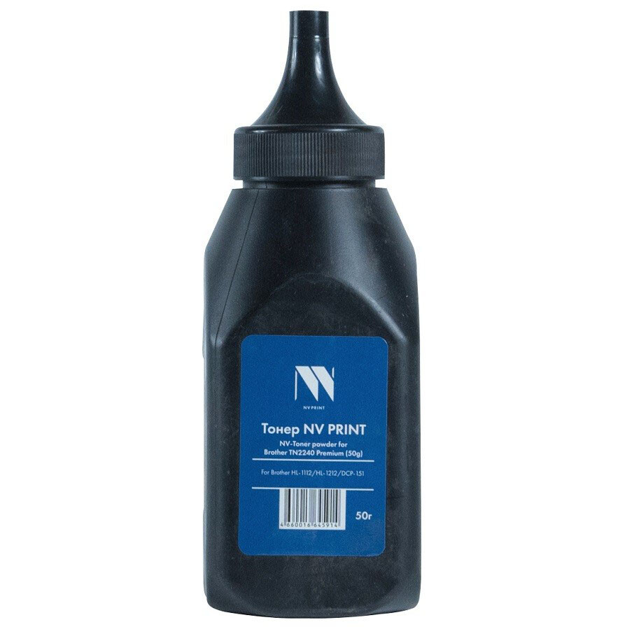 Тонер NV Print TN2240-PR-50G Black