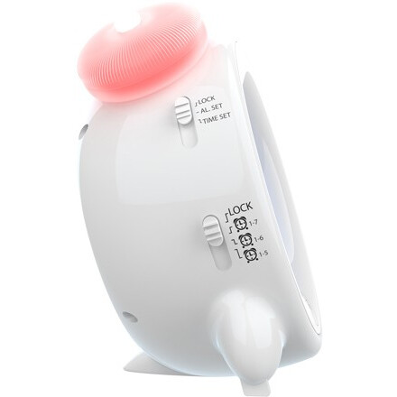 Часы-будильник Ritmix CAT-057 White - фото 3