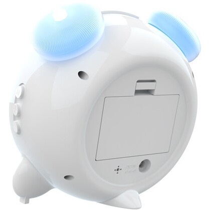 Часы-будильник Ritmix CAT-057 White - фото 5