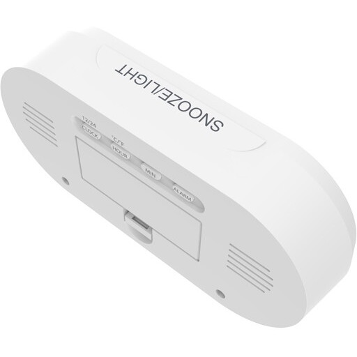 Часы-будильник Ritmix CAT-110 White - фото 5