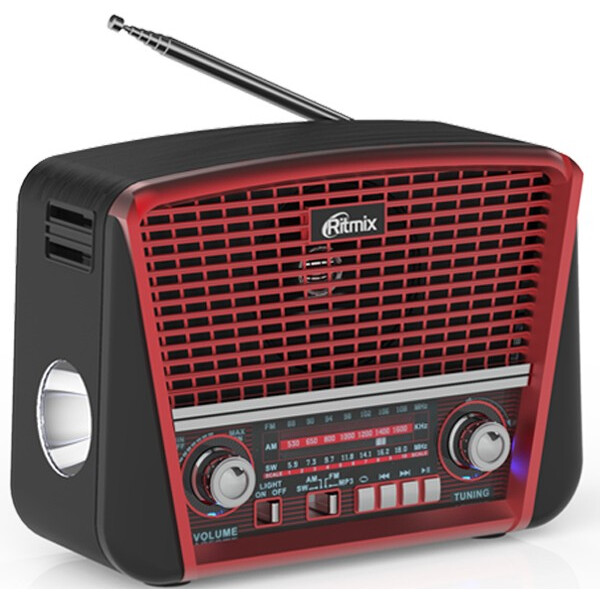 Радиоприёмник Ritmix RPR-050 Red - фото 2