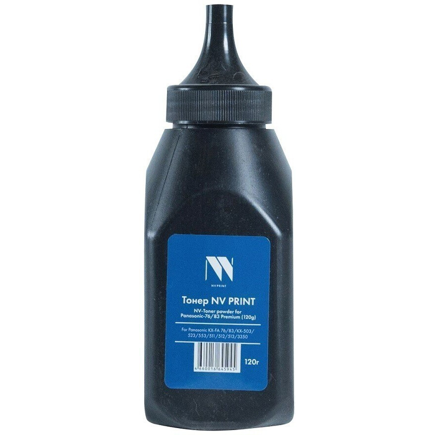 Тонер NV Print PAN76/83-PR-120G Black