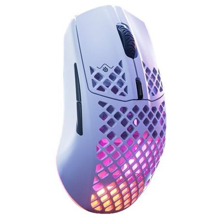 Мышь SteelSeries Aerox 3 Wireless White (62608) - фото 3