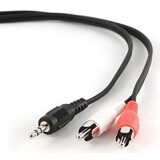 Кабель 3.5 Jack (M) - 2x RCA (M), 1.2м, Bion BXP-CCA-458