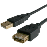 Кабель удлинительный USB A (M) - USB A (F), 3м, Bion BXP-CCP-USB2-AMAF-030