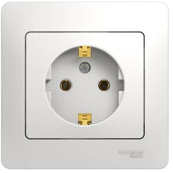 Электрическая розетка Schneider Electric Glossa GSL000142
