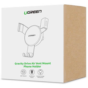 Автомобильный держатель UGREEN LP130 Black - 40907 - фото 2