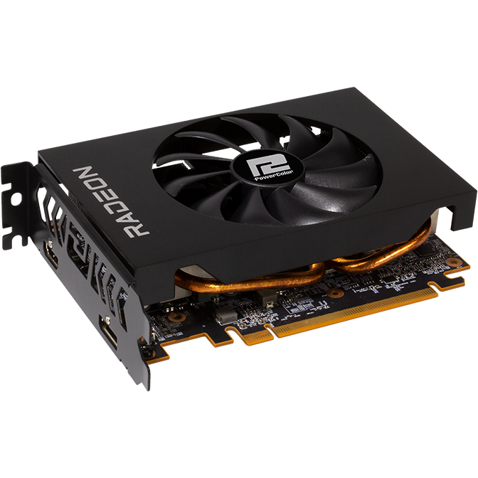 Видеокарта AMD Radeon RX 6500 XT PowerColor 4Gb (AXRX 6500XT 4GBD6-DH) - фото 3