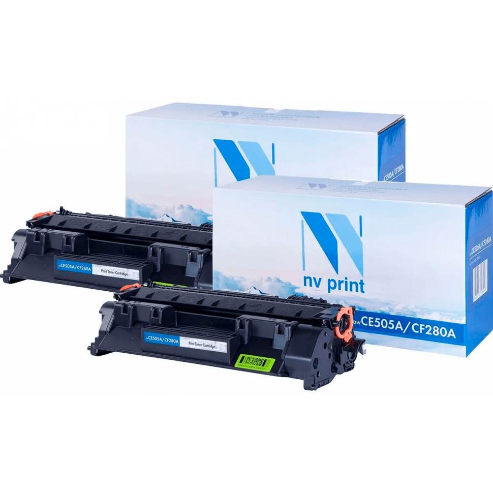 Картридж NV Print CF280A/CE505A-SET2 - NV-CF280A/CE505A-SET2