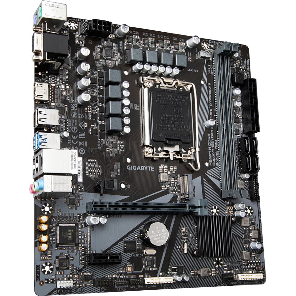 Материнская плата Gigabyte H610M H DDR4 - фото 2