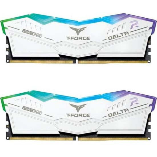 Оперативная память 32GB DDR5 6000MHz Team T-Force Delta RGB (FF4D532G6000HC38ADC01) (2x16GB KIT)