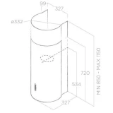 Вытяжка Elica Stone WH/A/33 (PRF0007123A)
