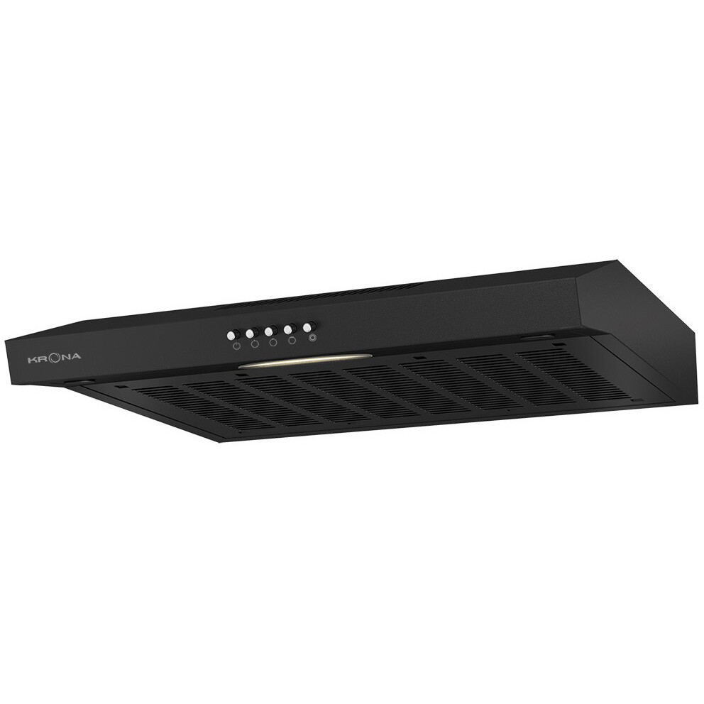 Вытяжка KRONA ERMINA 600 Black PB - КА-00001059