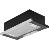 Вытяжка KRONA KAMILLA slim 600 Black/Stainless Steel (2 мотора) (00020960)
